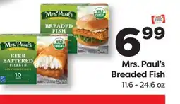 Weis Markets Mrs. Paul's Breaded Fish offer
