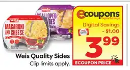 Weis Markets Weis Quality Sides offer