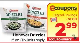 Weis Markets Hanover Drizzles offer
