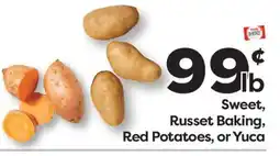 Weis Markets Sweet, Russet Baking, Red Potatoes, or Yuca offer