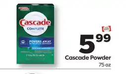 Weis Markets Cascade Powder offer