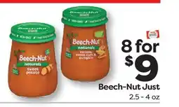 Weis Markets Beech-Nut Just offer