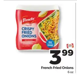 Weis Markets French Fried Onions offer