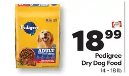 Weis Markets Pedigree Dry Dog Food offer