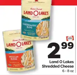 Weis Markets Land O Lakes Shredded Cheese offer