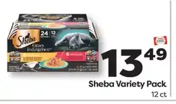 Weis Markets Sheba Variety Pack offer