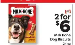 Weis Markets Milk Bone Dog Biscuits offer