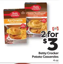 Weis Markets Betty Crocker Potato Casseroles offer