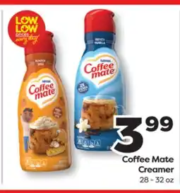 Weis Markets Coffee Mate Creamer offer