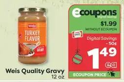 Weis Markets Weis Quality Gravy offer
