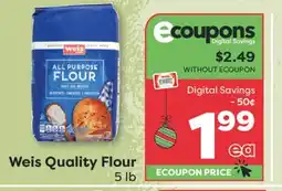 Weis Markets Weis Quality Flour offer