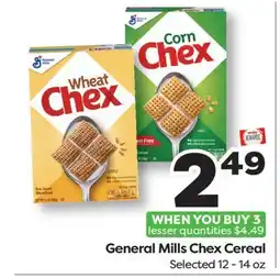 Weis Markets General Mills Chex Cereal offer