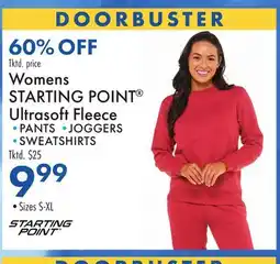 Boscov's Womens STARTING POINT Ultrasoft Fleece offer