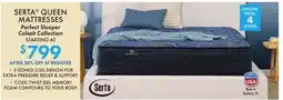 Boscov's SERTA QUEEN MATTRESSES offer