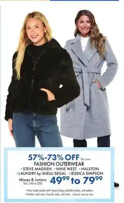 Boscov's FASHION OUTERWEAR offer