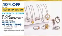 Boscov's DISNEY ENCHANTED VAULT offer