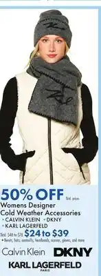 Boscov's Womens Designer Cold Weather Accessories offer
