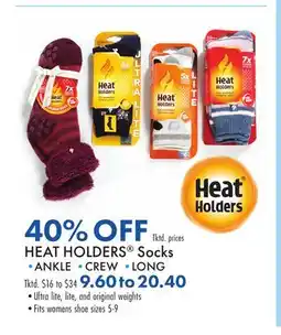 Boscov's HEAT HOLDERS Socks offer