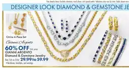 Boscov's GIANNI ARGENTO Diamond & Gemstone Jewelry offer
