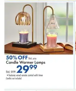 Boscov's Candle Warmer Lamps offer