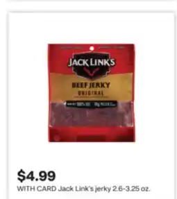 CVS Jack Link's jerky offer