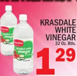 C Town KRASDALE WHITE VINEGAR offer