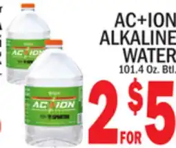 C Town AC+ION ALKALINE WATER offer