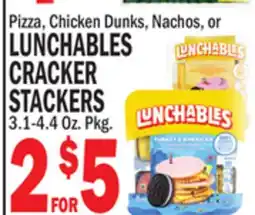 C Town LUNCHABLES CRACKER STACKERS offer