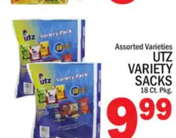 C Town UTZ VARIETY SACKS offer