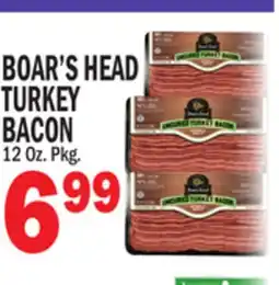 C Town BOAR'S HEAD TURKEY BACON offer