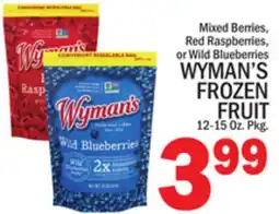 C Town WYMAN'S FROZEN FRUIT offer