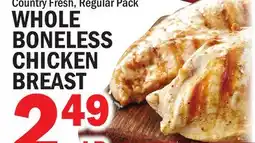 C Town WHOLE BONELESS CHICKEN BREAST offer