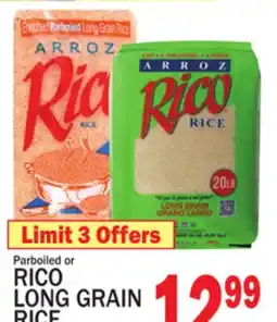C Town RICO LONG GRAIN RICE offer
