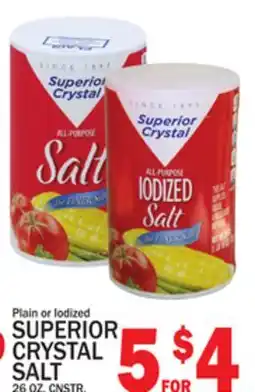 C Town SUPERIOR CRYSTAL SALT offer