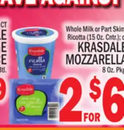 C Town KRASDALE MOZZARELLA offer