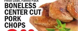 C Town CENTER CUT PORK CHOPS offer