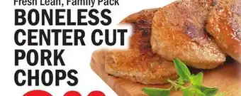 C Town CENTER CUT PORK CHOPS offer