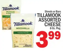 C Town TILLAMOOK ASSORTED CHEESE offer