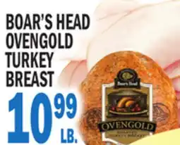 C Town BOAR'S HEAD OVENGOLD TURKEY BREAST offer