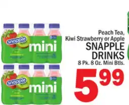 C Town SNAPPLE DRINKS offer