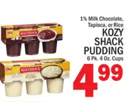 C Town KOZY SHACK PUDDING offer