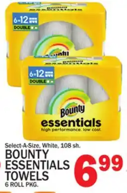 C Town BOUNTY ESSENTIALS TOWELS offer