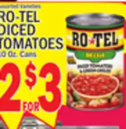 C Town RO-TEL DICED TOMATOES offer