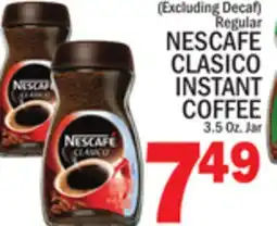 C Town NESCAFE CLASICO INSTANT COFFEE offer