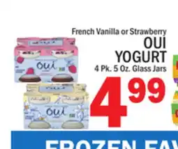 C Town OUI YOGURT offer