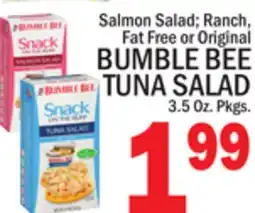 C Town BUMBLE BEE TUNA SALAD offer