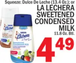 C Town LA LECHERA SWEETENED CONDENSED MILK 11.8 Oz. Btl offer