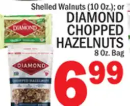 C Town DIAMOND CHOPPED HAZELNUTS 8 Oz. Bag offer