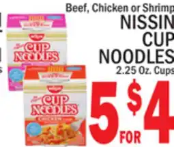 C Town NISSIN CUP NOODLES offer