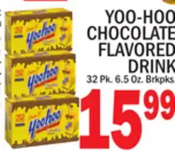 C Town YOO-HOO CHOCOLATE FLAVORED DRINK offer